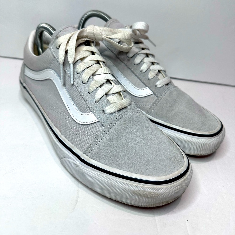 Used Vans Men's Gray Suede Sneakers